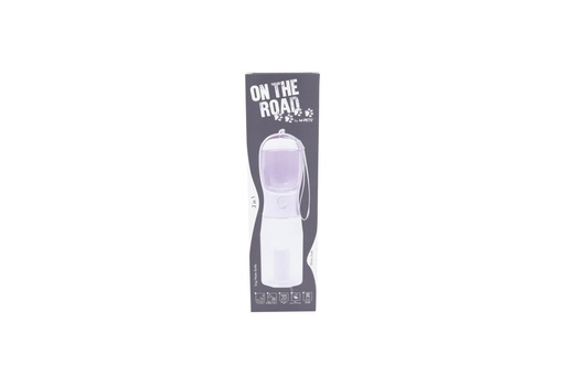 M-pets On The Road Dog Water Bottle 600ml - 3 In 1