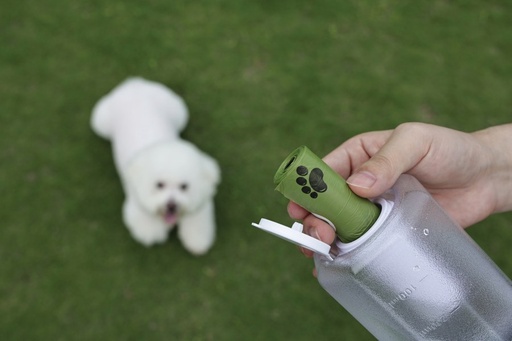 M-pets On The Road Dog Water Bottle 600ml - 3 In 1