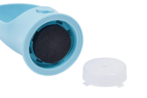 M-pets On The Road Dog Water Bottle 600ml - 3 In 1 - Blue