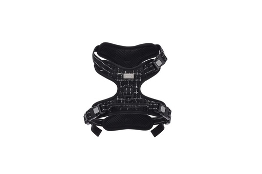 M-pets Haute Couture Dog Harness Black Charm S