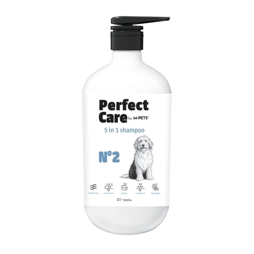 M-pets Perfect Care No.2 - 5 In 1 Dog Shampoo 1l