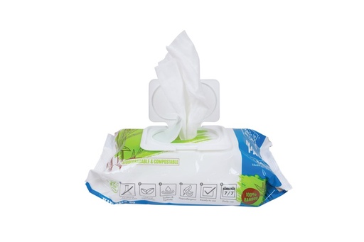 M-pets Pet Cleaning Wipes Bamboo - Maxi Pack 20 X 15cm - 80 Pcs