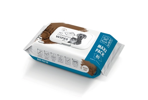 M-pets Pet Cleaning Wipes Coconup 80pcs