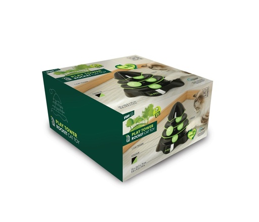 M-pets Play Tower Rocket Cat Toy