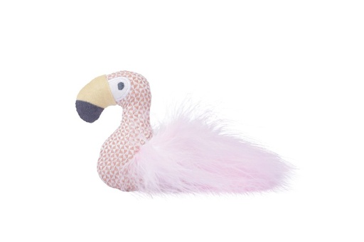 M-pets Plume Catnip Toy Flamingo