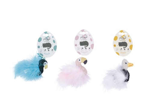 M-pets Plume Catnip Toy Flamingo