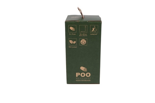 M-pets Poo Dog Waste Bags (120 Bags) - Mint Scented