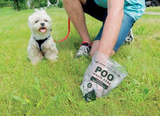M-pets Poo Dog Waste Bags (60 Bags) - Mint