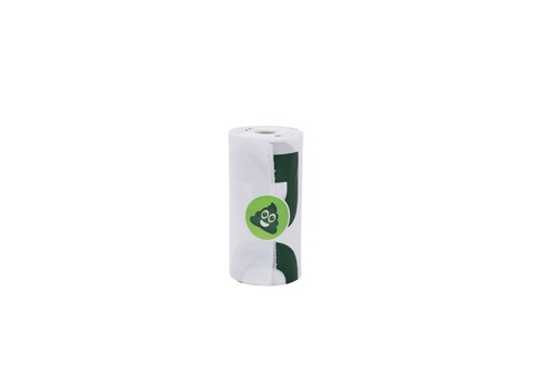 M-pets Poo Dog Waste Bags (60 Bags) - Mint
