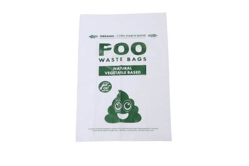 M-pets Poo Dog Waste Bags (60 Bags) - Mint