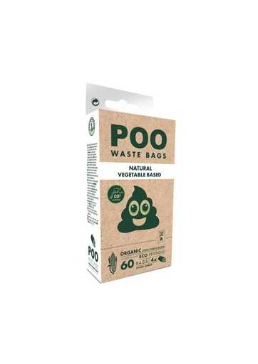M-pets Poo Waste Bags - Natural Vegetable Based