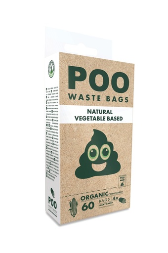 M-pets Poo Waste Bags - Natural Vegetable Based