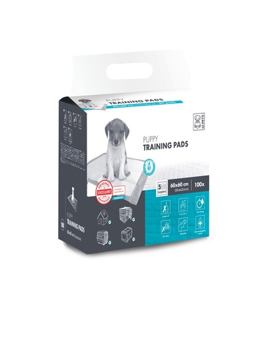 M-pets Puppy 60 X 60 Training Pads -100 Pcs
