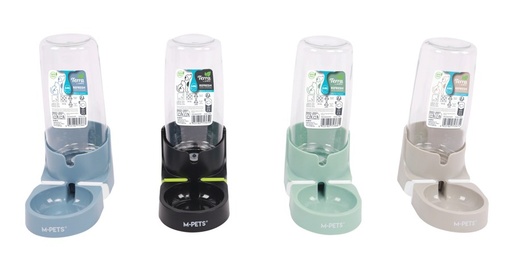 M-pets Refresh Small Water Dispenser Black 0.85l