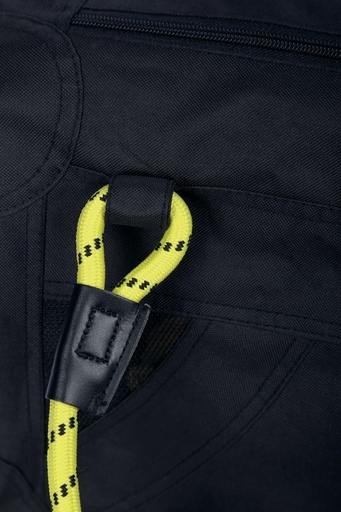 M-pets Remix Travel Carrier 2 In 1 With Leash/shoulder Belt - Black & Yellow