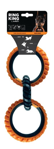 M-pets Ring King Capri Orange & Blacktriple