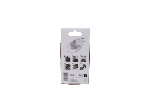 M-pets Rubeaz Soap Dispenser & Brush - 11.5 X 7.5cm