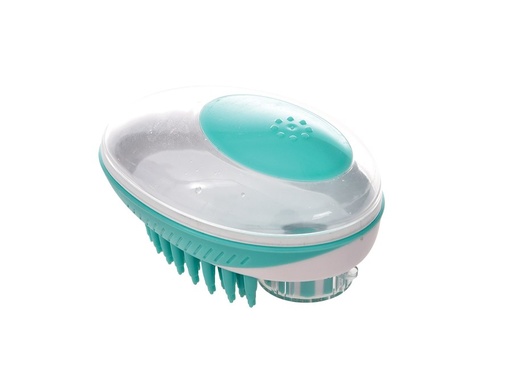 M-pets Rubeaz Soap Dispenser & Brush - 11.5 X 7.5cm