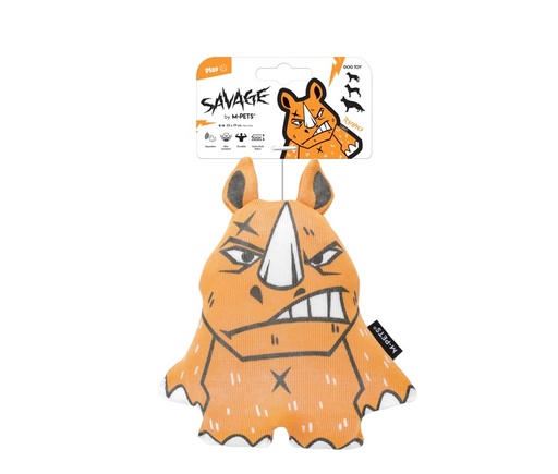 M-pets Savage Dog Toy - Rhino