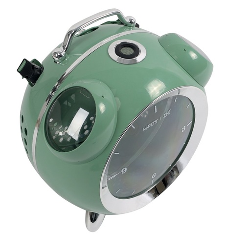 M-pets Sixties Clock Pet Carrier - Green