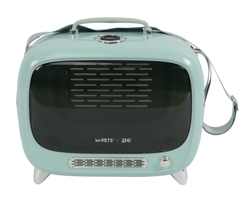 M-pets Sixties Tv Pet Carrier - Blue