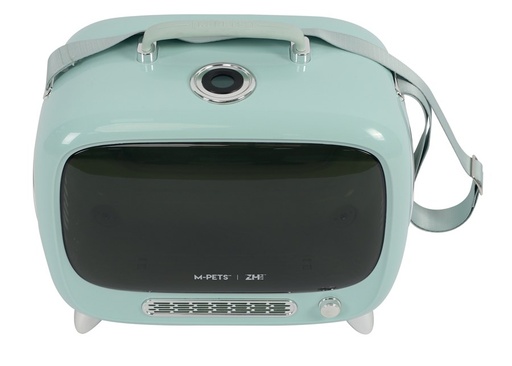 M-pets Sixties Tv Pet Carrier - Blue