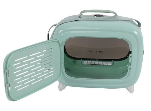 M-pets Sixties Tv Pet Carrier - Blue
