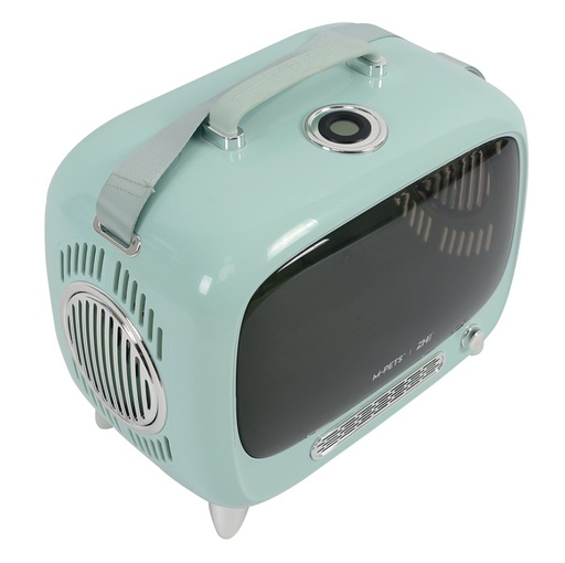 M-pets Sixties Tv Pet Carrier - Blue