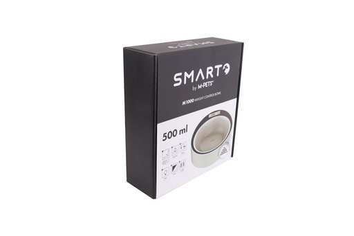 M-pets Smarto M1000 Weight Control Bowl - 500ml