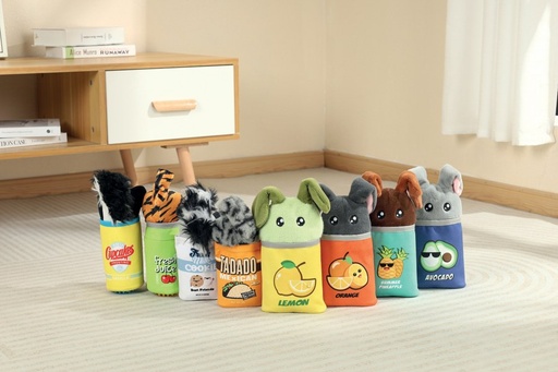 M-pets Snack Attack Food Dispenser Dog Toy- Flora