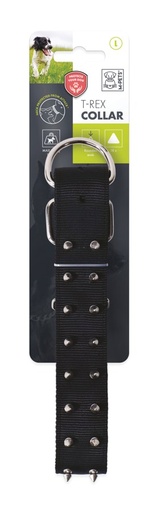 M-pets T-rex Protective Spiked Dog Collar L