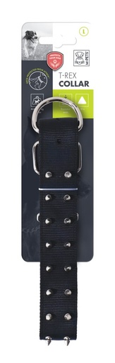 M-pets T-rex Protective Spiked Dog Collar L