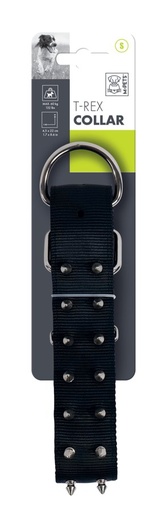 M-pets T-rex Protective Spiked Dog Collar S