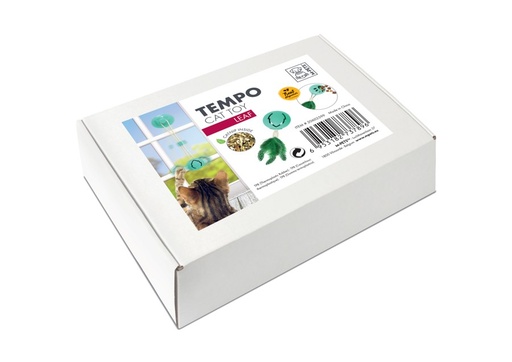 M-pets Tampo Cat Toy - Leaf With Treat Dispenser