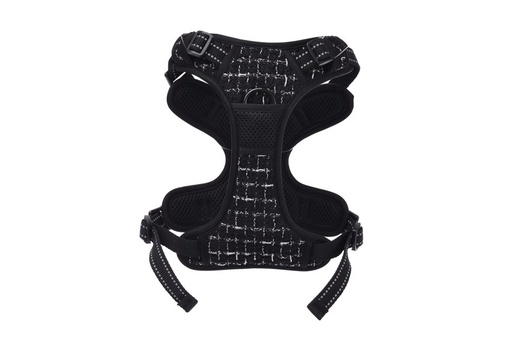 M-pets Haute Couture Dog Harness Black Charm M