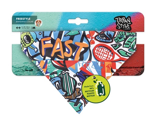 M-pets Urban Style Freestyle Bandana Colla M