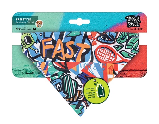 M-pets Urban Style Freestyle Bandana Colla M