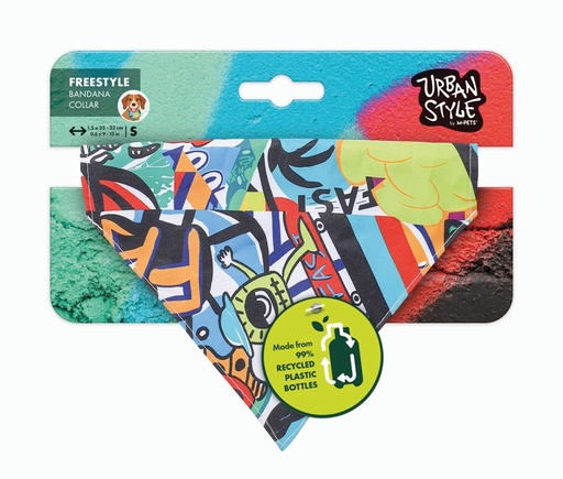 M-pets Urban Style Freestyle Bandana Colla S
