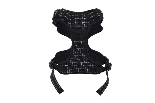 M-pets Haute Couture Dog Harness Black Charm L