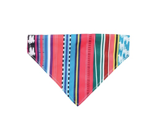 M-pets Urban Style Jazz Strips Bandana Collar Xs