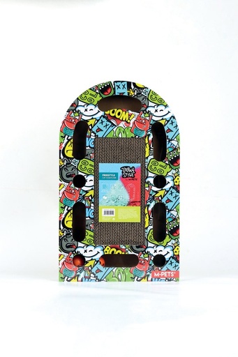 M-pets Urbanstyle Freestyle Cat Scratcher - Mixed Color