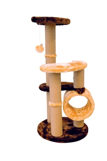 M-pets Ventoux Cat Tree - Brown Jute