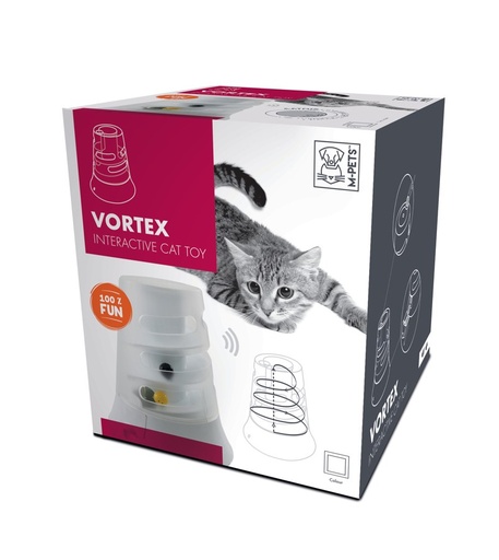 M-pets Vortex White - (Diameter 19.7 - Height 22cm)