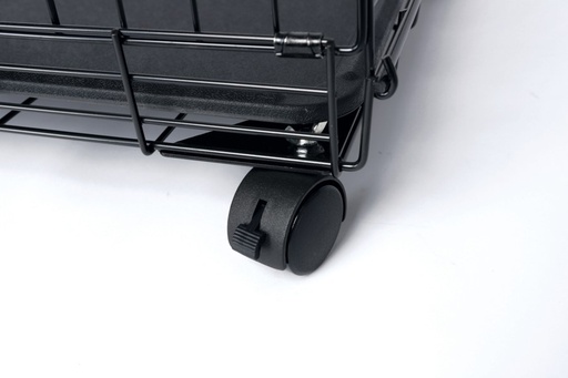 M-pets Voyager Wire Crate - 2 Doors S With Wheels Patented Securo Lock