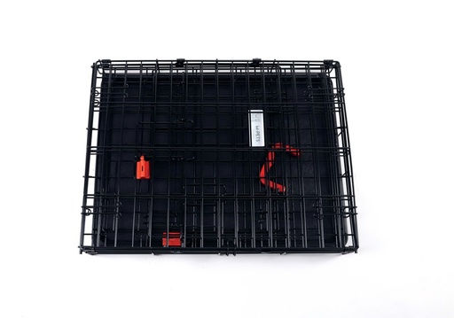 M-pets Voyager Wire Crate - 2 Doors S With Wheels Patented Securo Lock