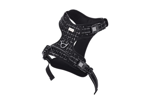 M-pets Haute Couture Dog Harness Black Charm L