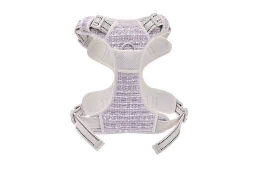 M-pets Haute Couture Dog Harness Purple Charm L