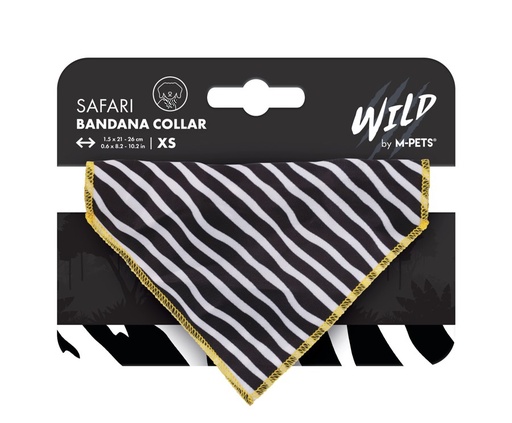 M-pets Wild Safari Bandana Xs
