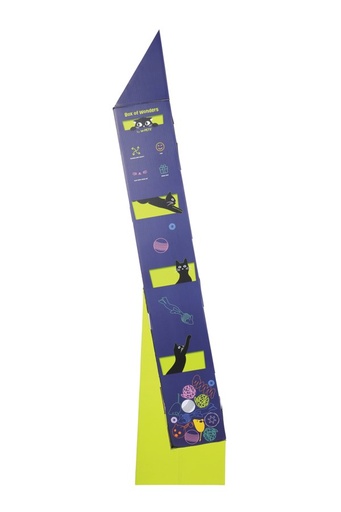 M-pets Wonders Cat Toy Display 170 X 43 X 46cm - 10 Display Boxes Of Various 950 Cat Toys