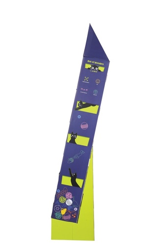 M-pets Wonders Cat Toy Display 170 X 43 X 46cm - 10 Display Boxes Of Various 950 Cat Toys